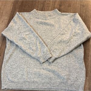 a new day Women's Heather Gray Crew Neck Sweater